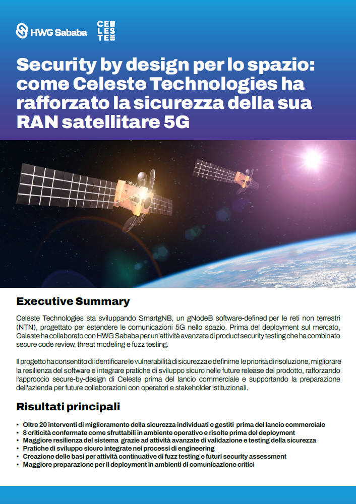 Copertina ITA Celeste Technologies Celeste Technologies